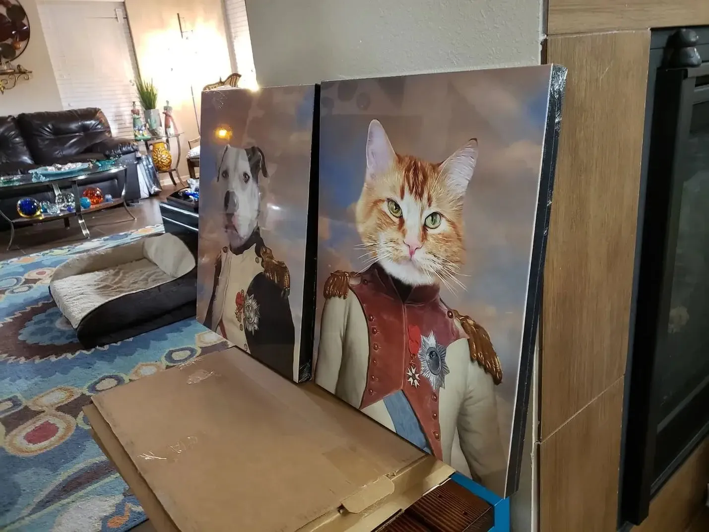Baron D. Zert - Renaissance Inspired Custom Pet Portrait Canvas