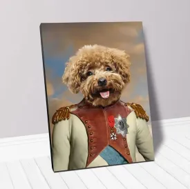 Baron D. Zert - Renaissance Inspired Custom Pet Portrait Canvas