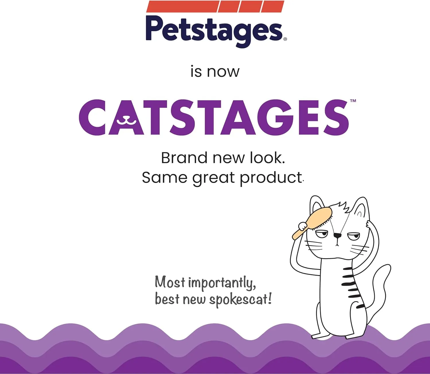 Catstages Hunt 'N Swat Treat Tumbler Interactive Treat-Dispensing Cat Toy, Pink