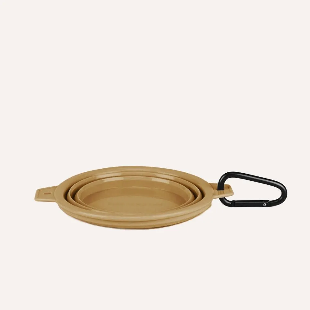 Collapsible Pet Bowl with Clip – Compact, Reusable & Easy to Clean