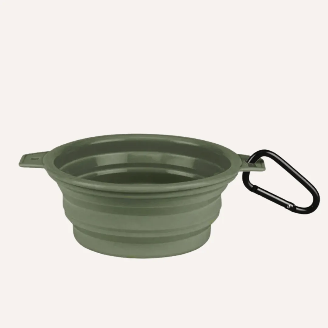 Collapsible Pet Bowl with Clip – Compact, Reusable & Easy to Clean