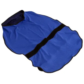 Dog Cooling Coat, Adjustable Size, Back Length 70 cm, Polyester-Blue