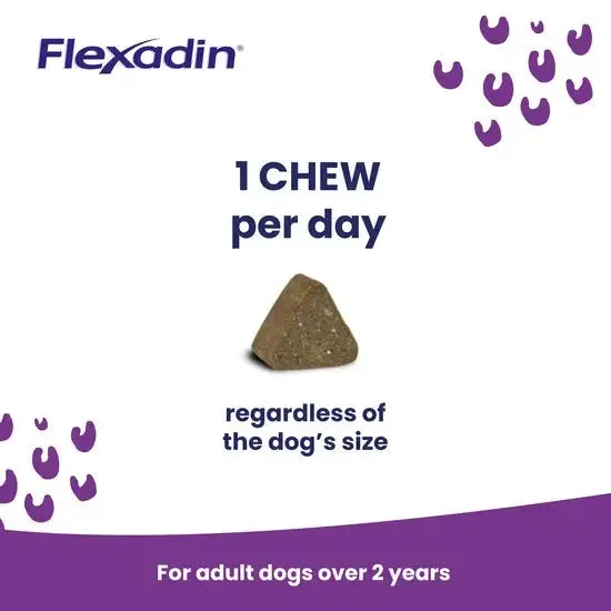 Flexadin UC-II Joint Support Supplement for Adult Dogs