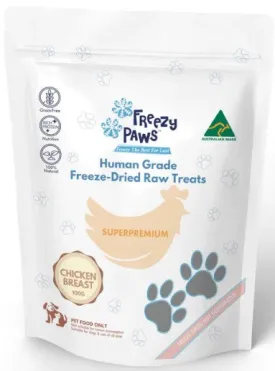 Freezy Paws Dog Treats Chicken Breast 100g