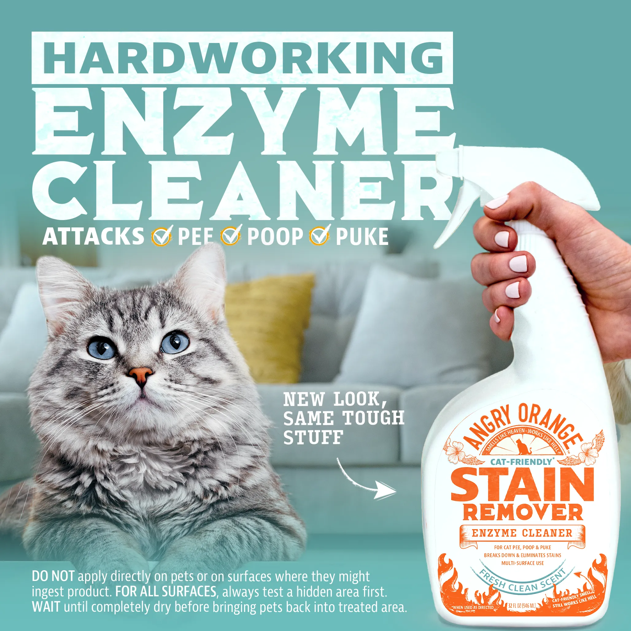 Fresh Scent Pet Stain & Odor Remover