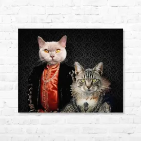 FRILLS AND SPILLS - CUSTOM PET PORTRAIT CANVAS