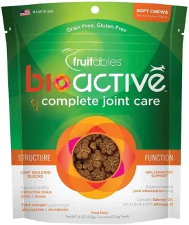 Fruitables BioActive Complete Joint Care Soft Chew Dog Treats (6 oz)