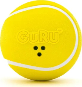 Giggling Tennis Ball - Large - 4.5" Yellow Dog Toy, Motion Activated Sounds, Interactive Play, Durable Non-Toxic Rubber, Chase-Bounce-Giggle