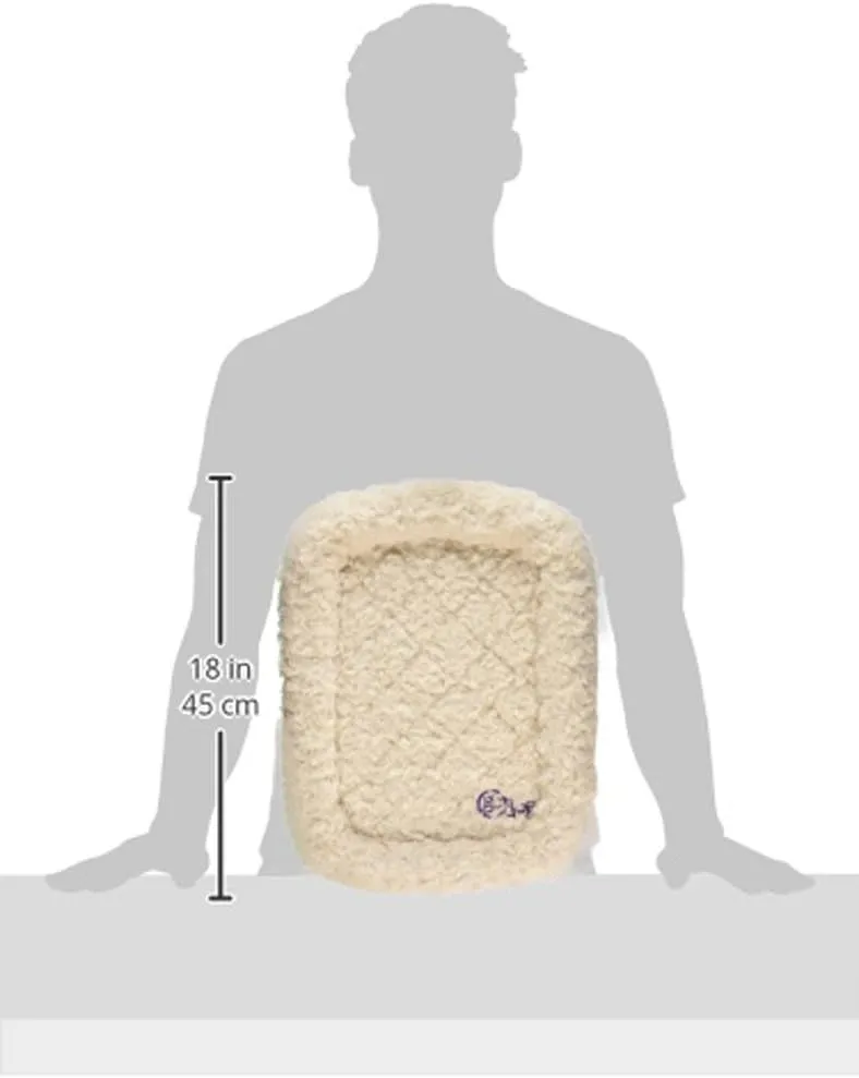 goDog BedZzz with Chew Guard Technology, X-Small, Tan Shag