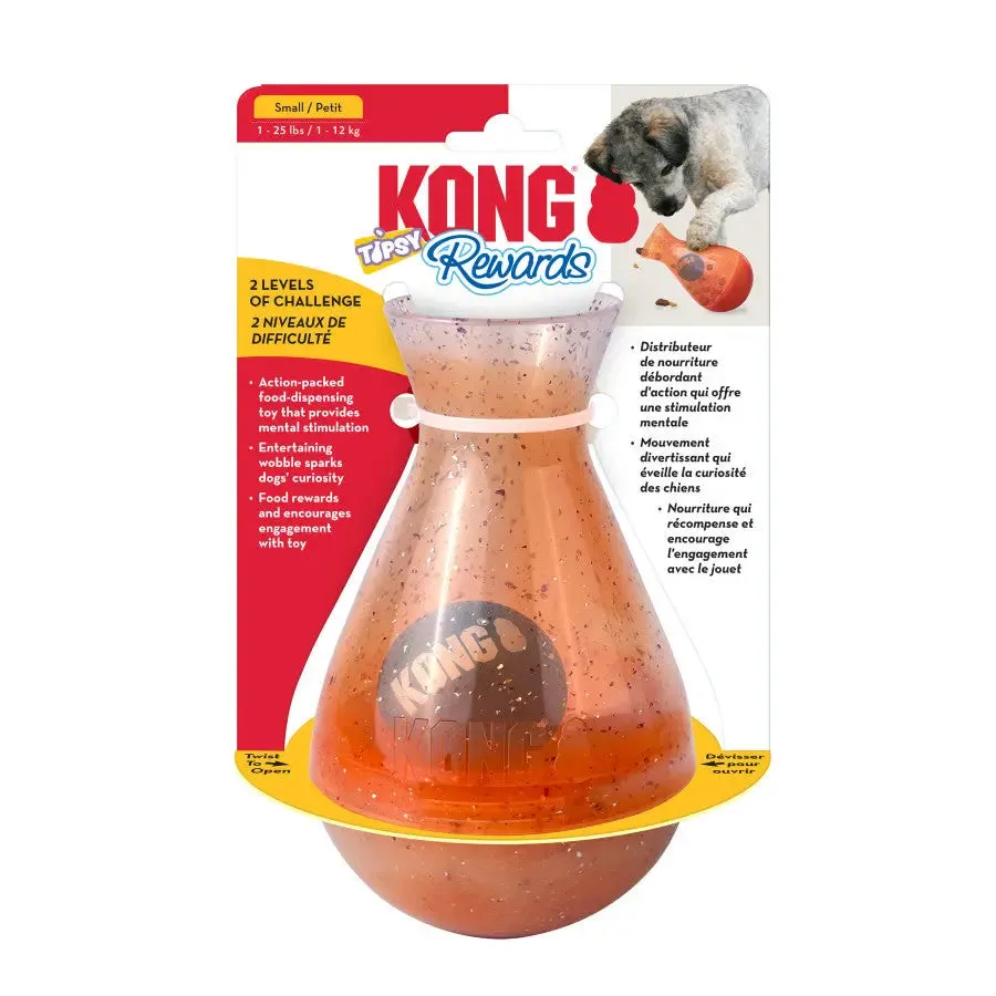KONG Rewards Tipsy Treat Dispenser Dog Toy