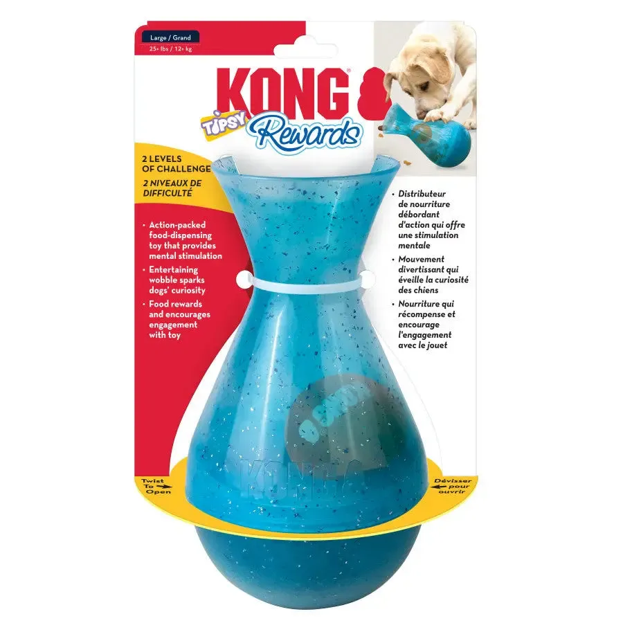 KONG Rewards Tipsy Treat Dispenser Dog Toy