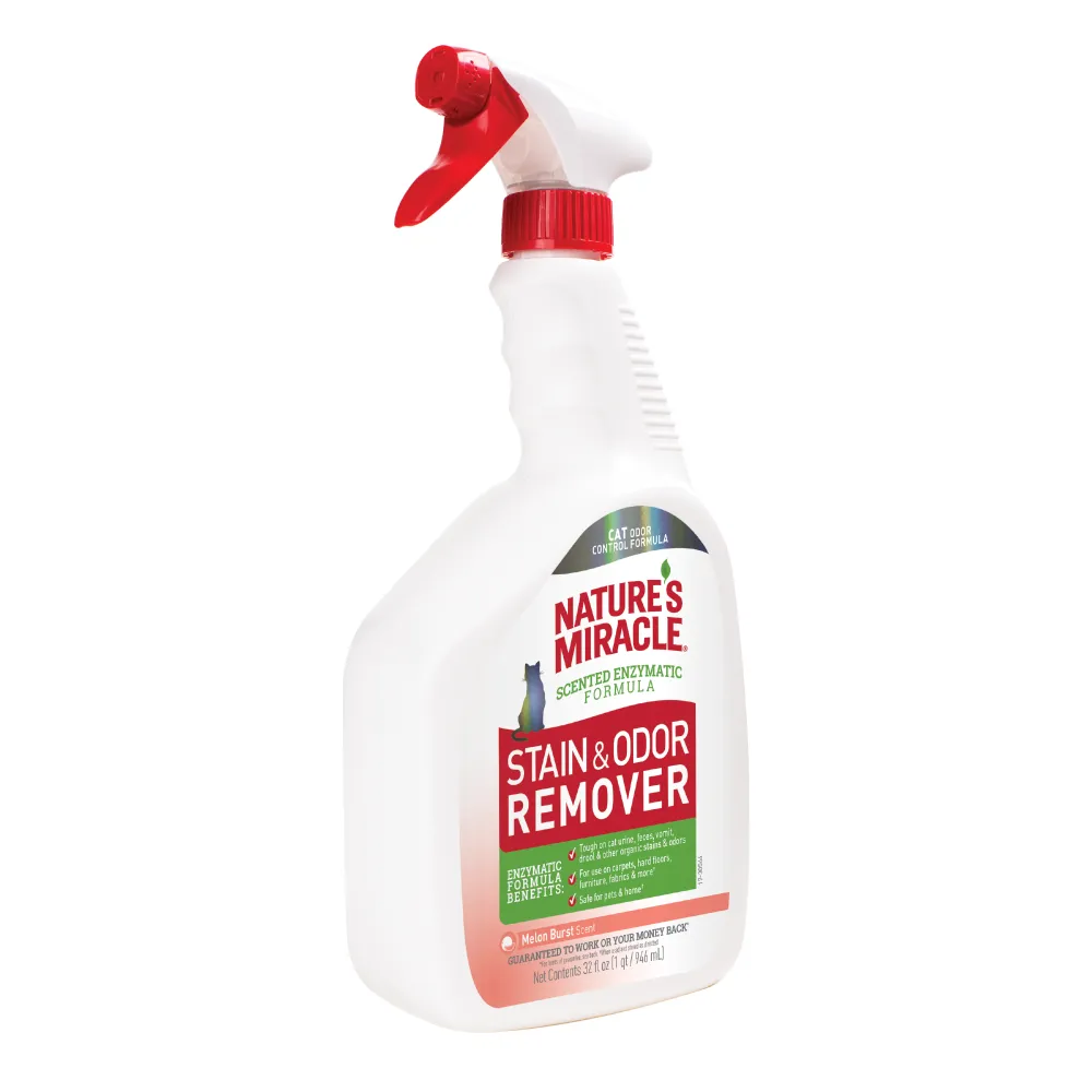 Nature’s Miracle Stain & Odor Remover for Cats (Melon Burst)