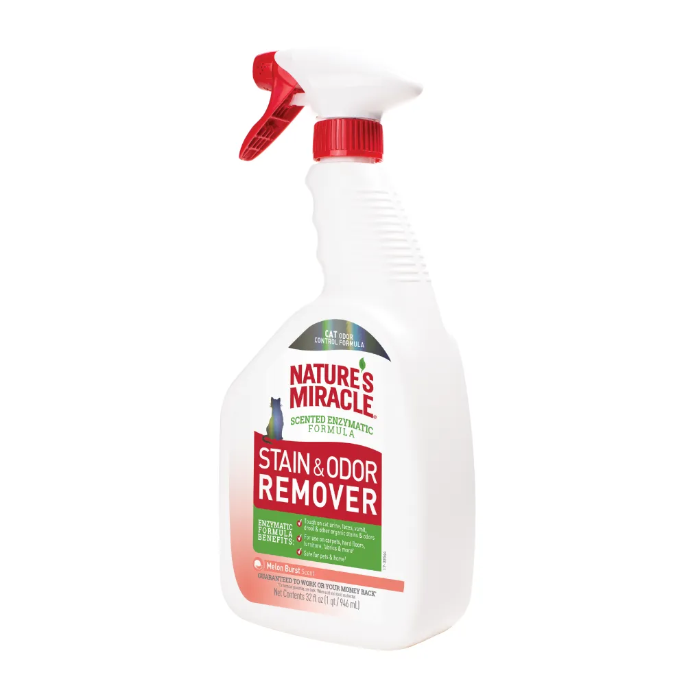 Nature’s Miracle Stain & Odor Remover for Cats (Melon Burst)
