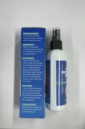 No Chew Spray for Dogs. Effective Dog Deterrent Spray for Carpet Furniture.