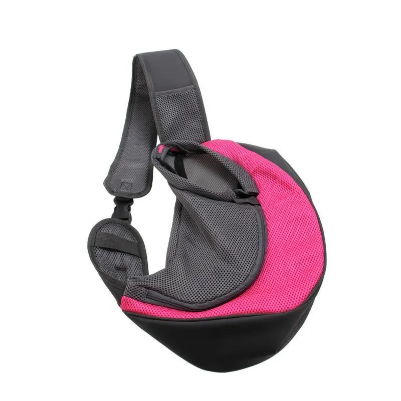 One Sided Strapped Pet Dog Shoulder Carrier Travel Bag