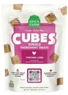 Open Farm - Freeze-Dried Raw - Single Ingredient Chicken Liver Dog Treat