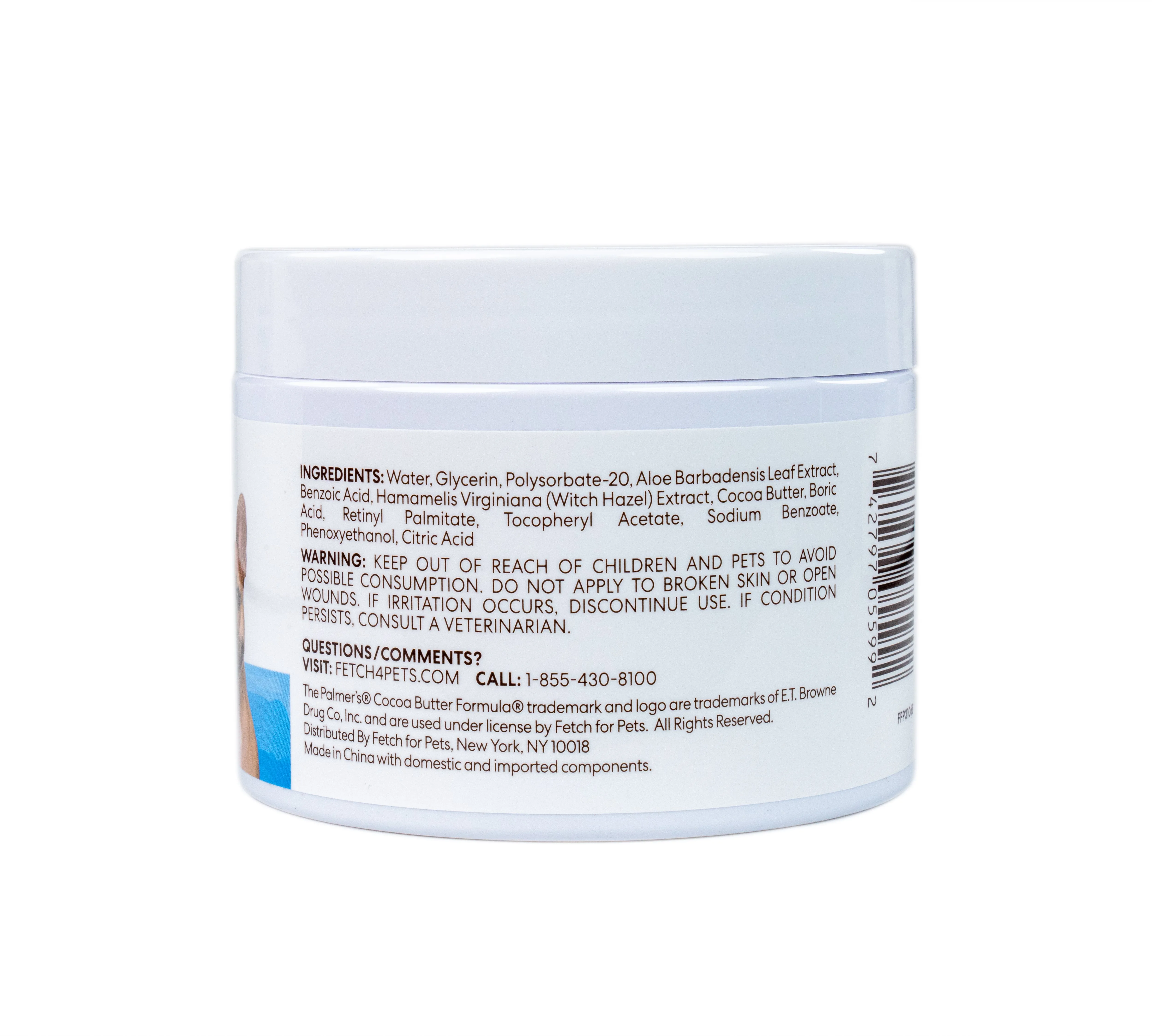 Palmer's for Pets Facial Cleansing Pads with Cocoa Butter 100ct