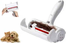 Self-Cleaning Dog Hair Remover Brush  Reusable Lint Roller for Dog and Cat Hair, Sofa Pet Hair Remover, Car Accessories, and Car Detailing Kit  Eco-Friendly and Durable Pet Hair Removal Tool