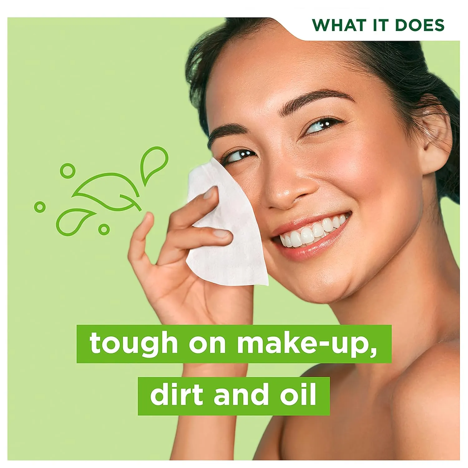Simple Kind to Skin Facial Cleansing Wipes Cleanser & Makeup Remover Cleansing Removes Waterproof Mascara 7 Wipes