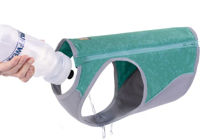 Swamp Cooler Zip Vest Aurora Teal