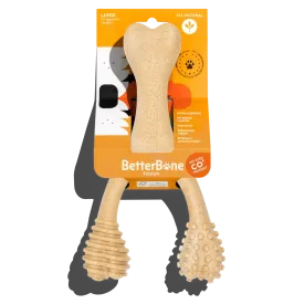 The Better Bone Natural Dog Bone BetterBone TOUGH - Durable All-Natural, Food-Grade, No Nylon, Non-Toxic, Puppy, Dog Chews - For Aggressive Chewers.