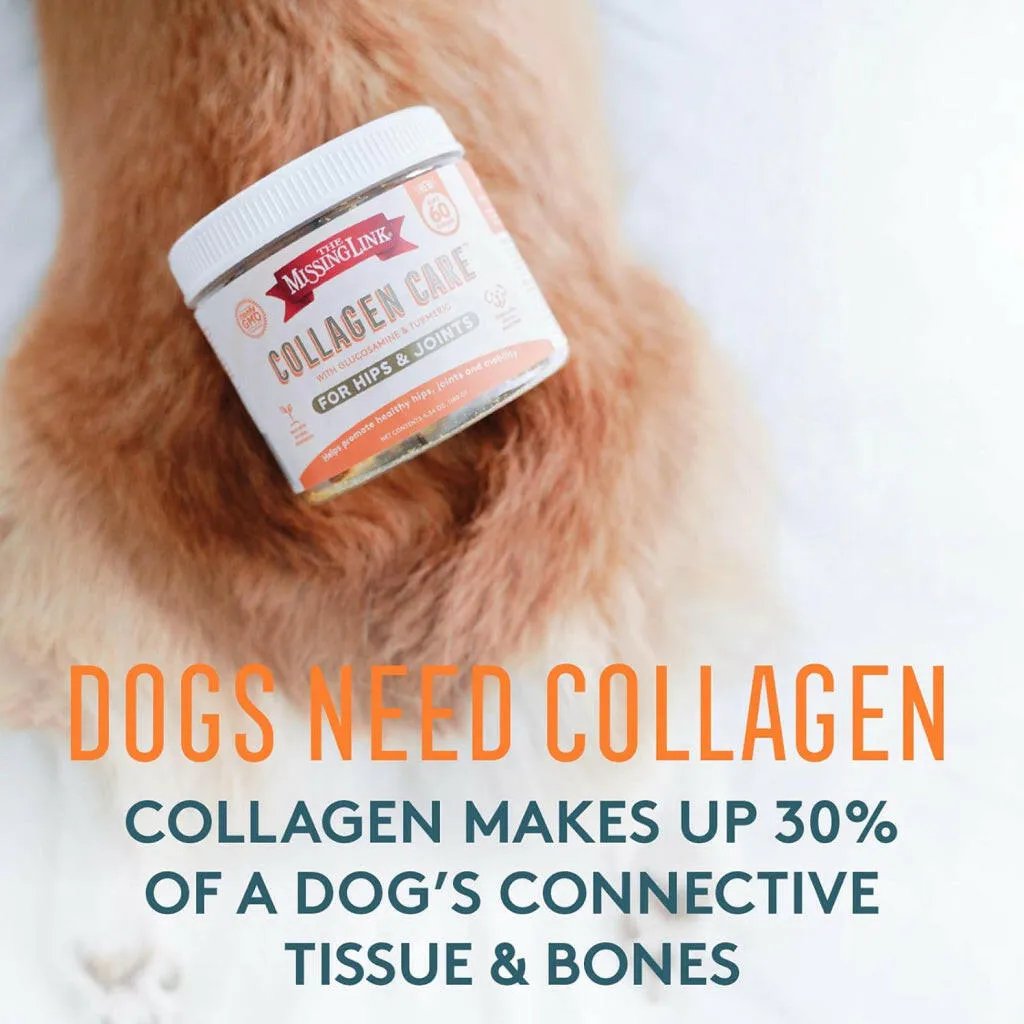 The Missing Link Collagen Care Hips & Joints Soft Chews for Dogs