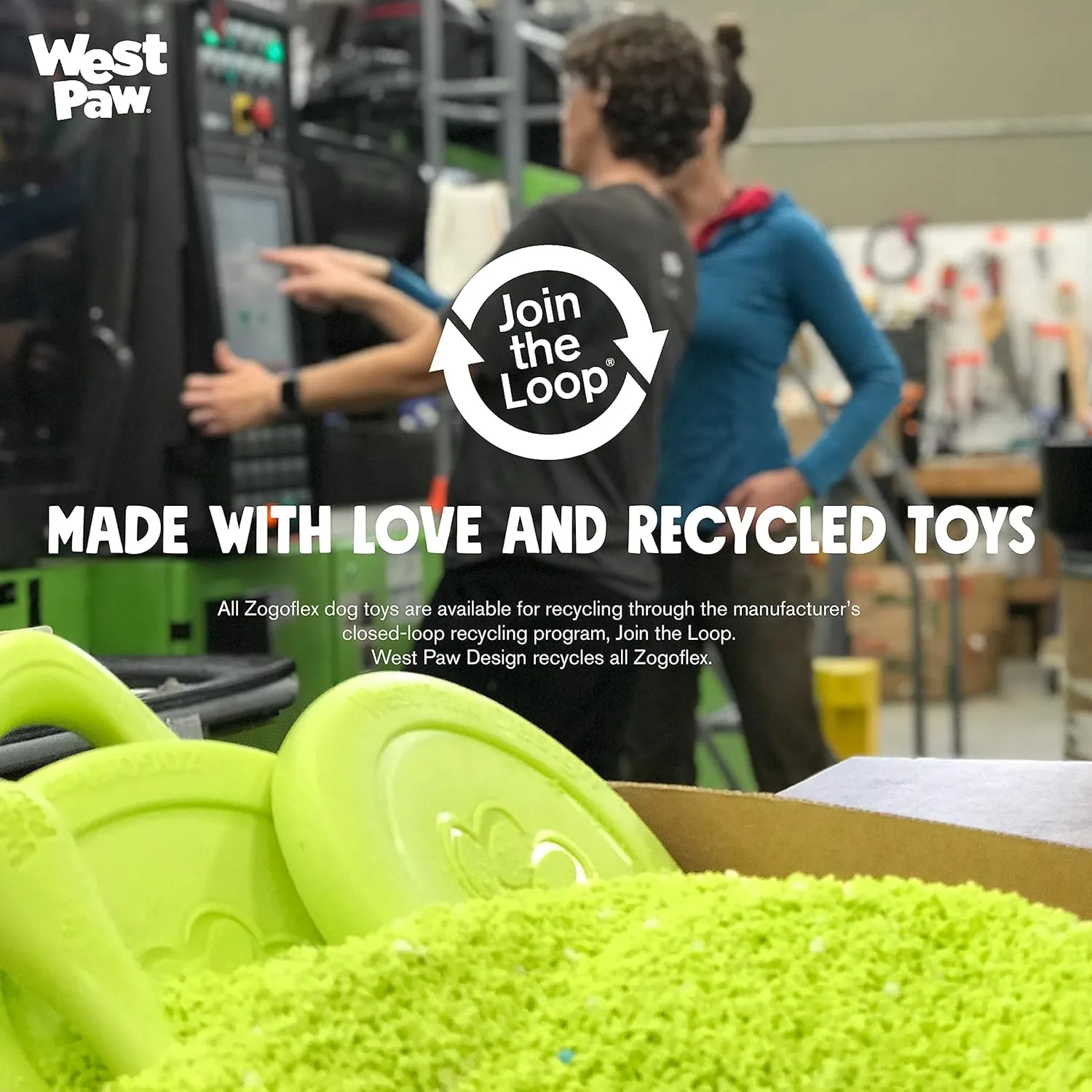 WEST PAW Zogoflex Tizzi Treat Dispensing Dog Toy  Interactive Play Toy for Dogs, Puppies  Floatable, High-Flying Dog Toys for Fetch, Catch, Tug of War, Recyclable, Dishwasher Safe, Large, Tangerine