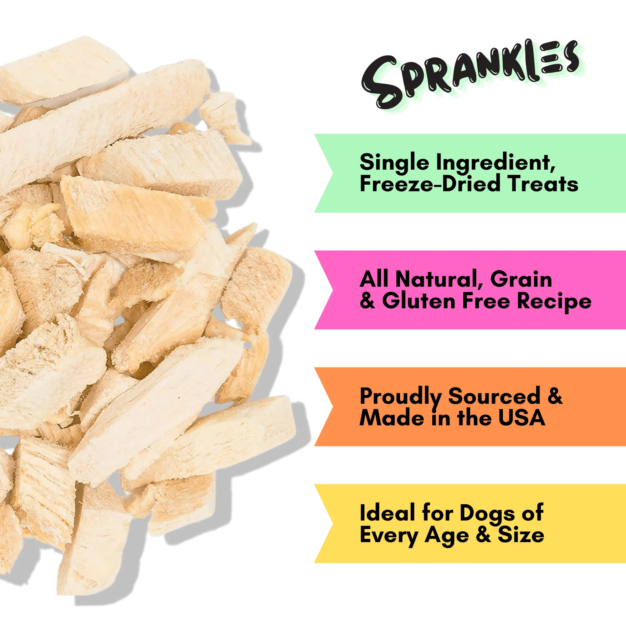Wholesale Freeze Dried Chicken Breast Treats